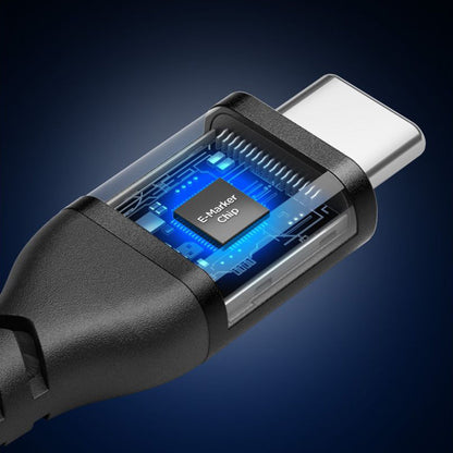 Cablu Date si Incarcare USB-C - USB-C Spigen EB10010CCA, 100W, 1m, Negru ACA11103