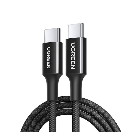 Cablu Date si Incarcare USB-C - USB-C UGREEN L501, 60W, 1m, Negru