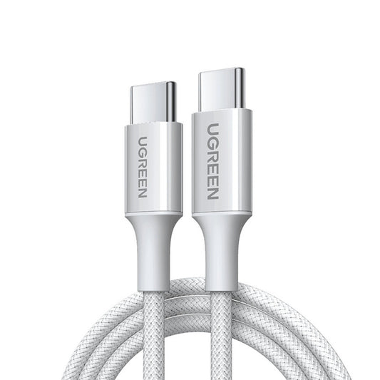 Cablu Date si Incarcare USB-C - USB-C UGREEN L501, 60W, 2m, Gri