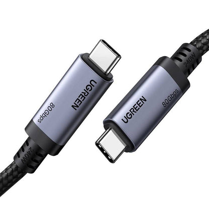 Cablu Date si Incarcare USB-C - USB-C UGREEN L706 (65383), 240W, 1m, Negru