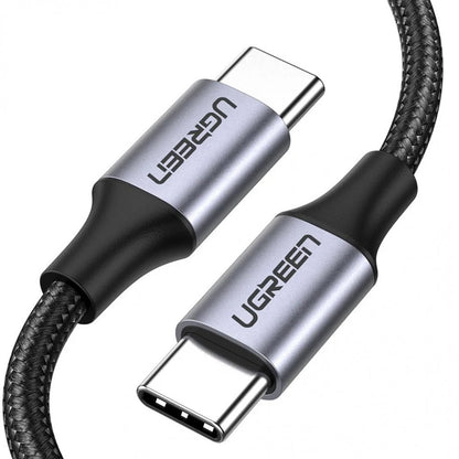 Cablu Date si Incarcare USB-C - USB-C UGREEN US261 (50152), 60W, 2m, Gri