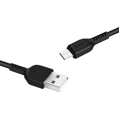 Cablu Date si Incarcare USB-A - USB-C HOCO Flash X20, 18W, 3m, Negru