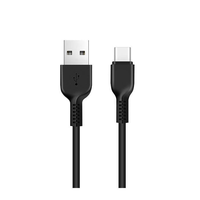 Cablu Date si Incarcare USB-A - USB-C HOCO Flash X20, 18W, 3m, Negru