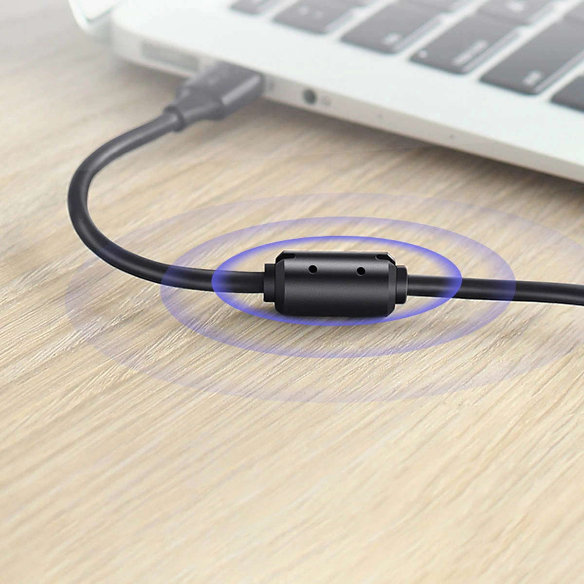 Cablu Imprimanta UGREEN US135, USB-A - USB-B, 5m, Negru