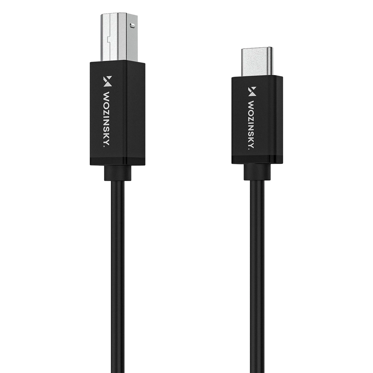 Cablu Imprimanta WZK WKDDY2S, USB-C - USB-B, 2m, Negru