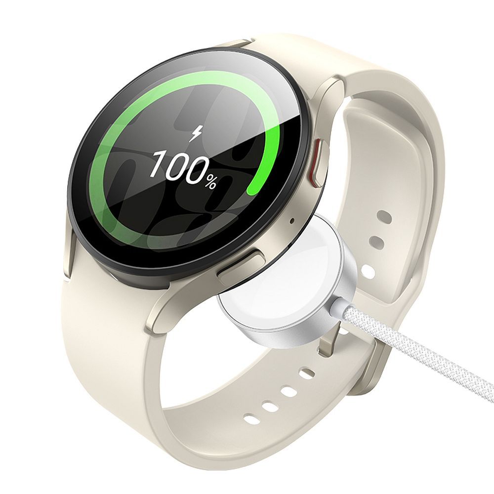 Cablu Incarcare HOCO CW59 pentru Apple Watch / Samsung Galaxy Watch Series, Alb