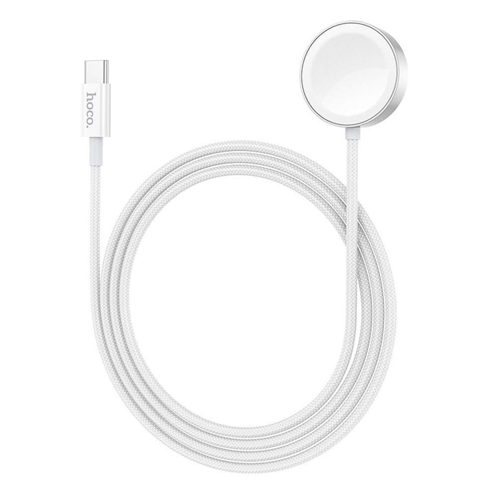 Cablu Incarcare HOCO CW59 pentru Apple Watch / Samsung Galaxy Watch Series, Alb