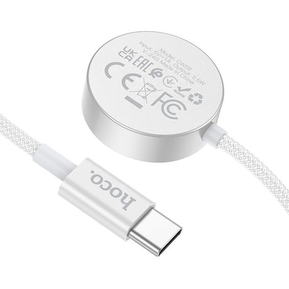 Cablu Incarcare HOCO CW59 pentru Apple Watch / Samsung Galaxy Watch Series, Alb