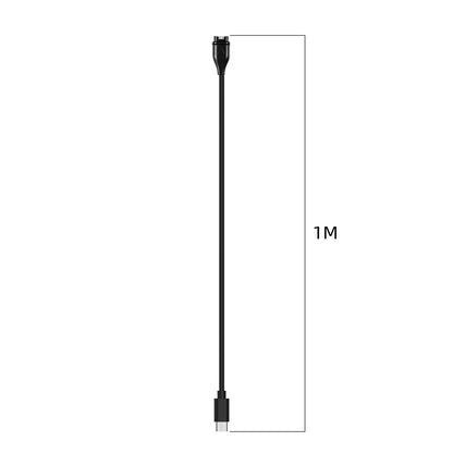 Cablu Incarcare Techsuit TGC2 pentru Garmin Watch Fenix / vivoactive Series, USB-C, Negru