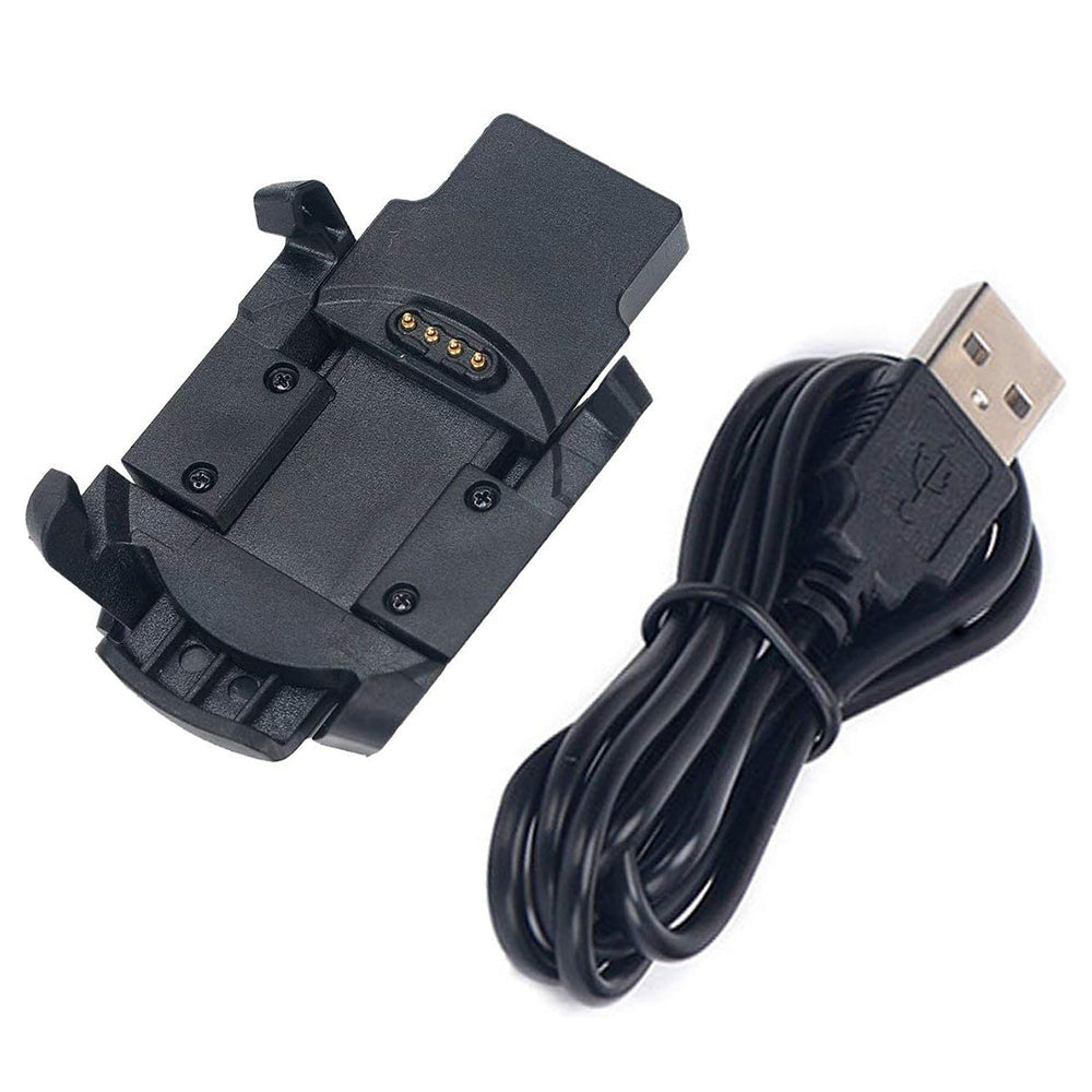 Cablu Incarcare Techsuit TGC5 pentru Garmin Fenix 3 Sapphire / 3 HR / 3, USB-A, Negru