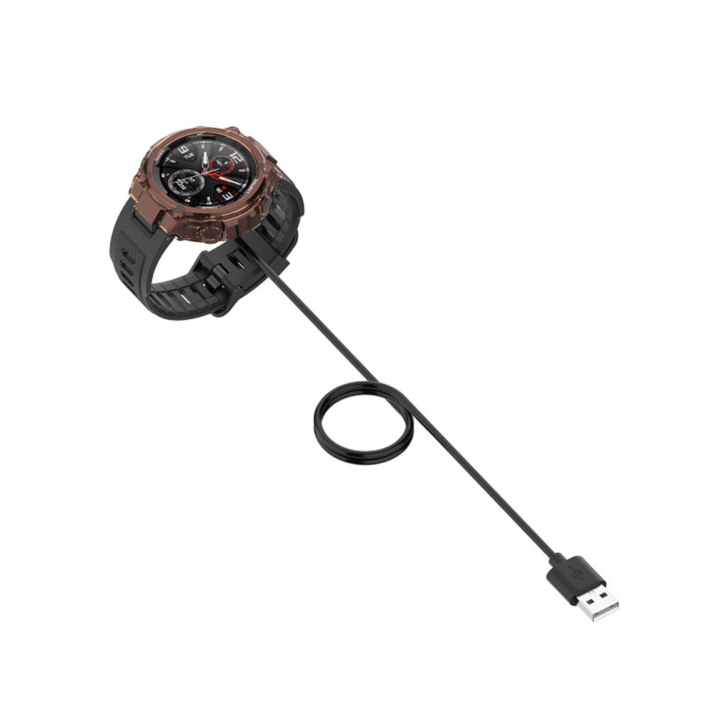 Cablu Incarcare Techsuit THA2 pentru Amazfit Watch Series, USB-A, Negru