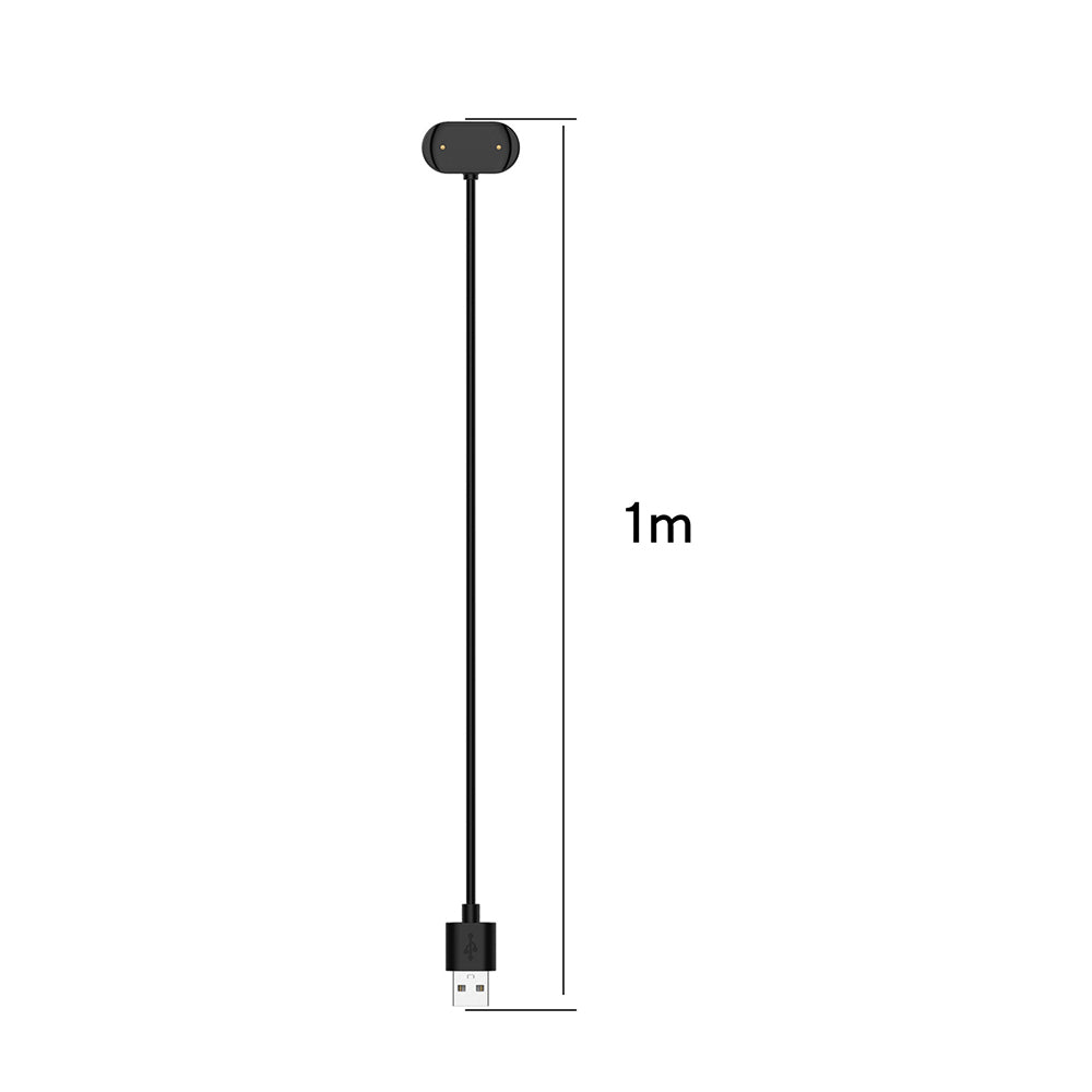 Cablu Incarcare Techsuit THA3 pentru Amazfit Watch Series, USB-A, Negru