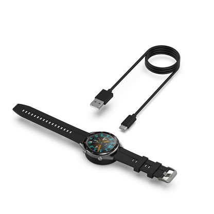 Cablu Incarcare Techsuit THC3 pentru Honor Watch / Huawei Watch Series, USB-A, Negru