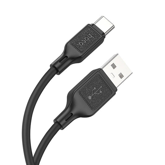 Cablu Date si Incarcare USB-A - USB-C HOCO X90, 60W, 1m, Negru
