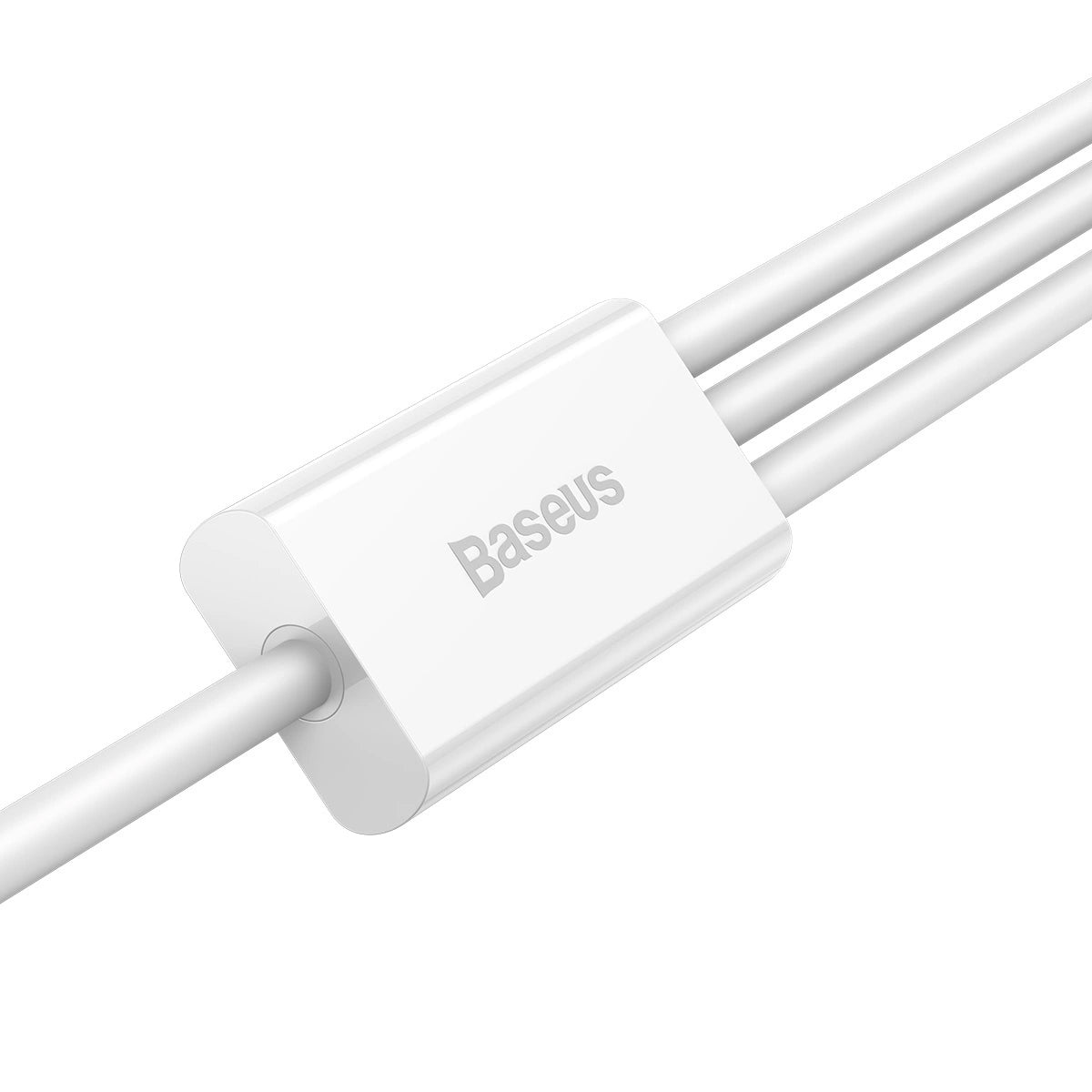 Cablu Incarcare USB-A - Lightning / microUSB / USB-C Baseus Superior Series, 20W, 0.5m, Alb