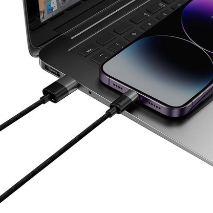 Cablu Incarcare USB-A - Lightning / microUSB / USB-C Baseus StarSpeed 3in1, 20W, 0.6m, Negru P10319900111-00