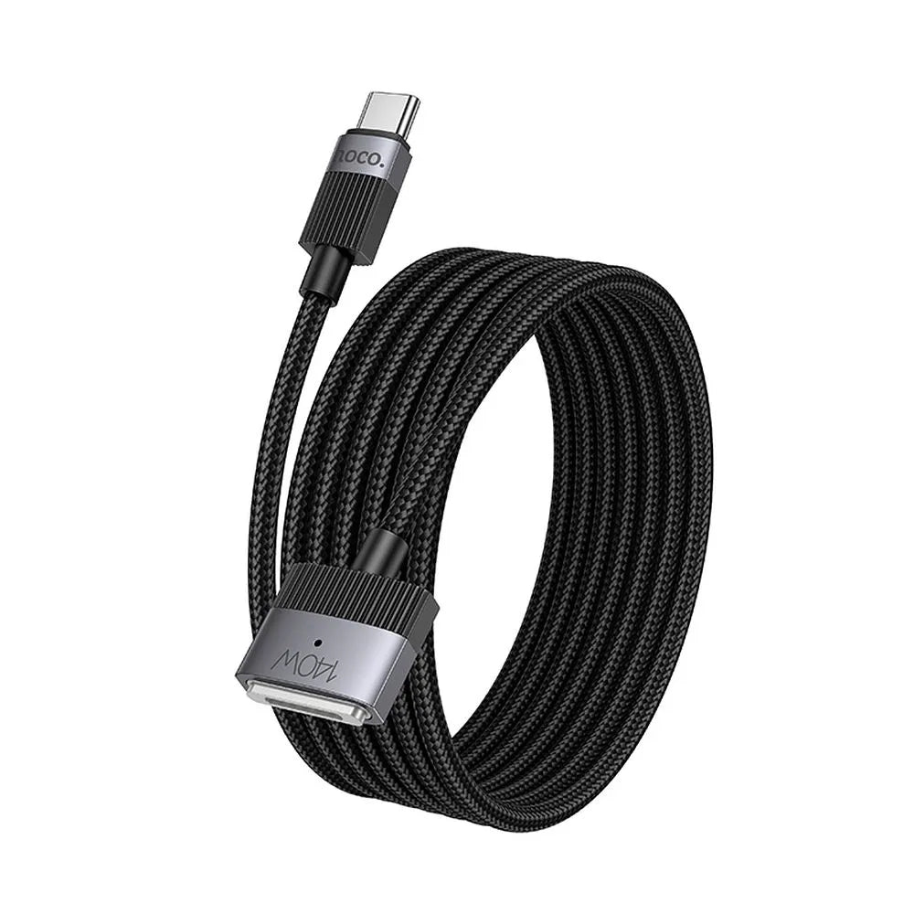 Cablu Incarcare HOCO U141, USB-C - MagSafe 3, 140W, 1.8m, Negru