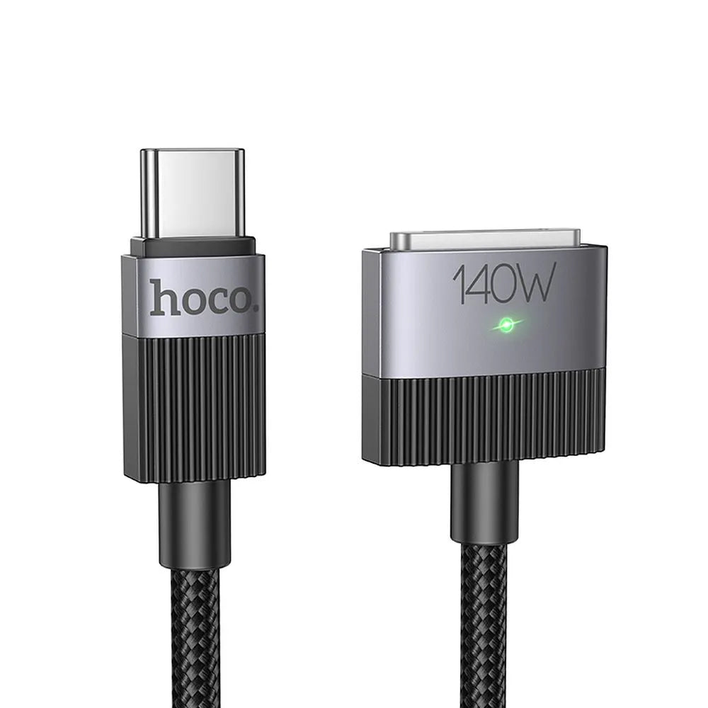 Cablu Incarcare HOCO U141, USB-C - MagSafe 3, 140W, 1.8m, Negru