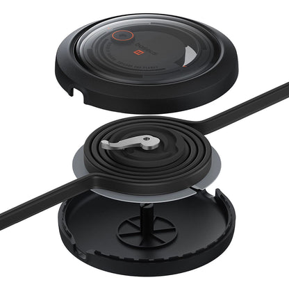 Cablu Incarcare USB-C - Lightning / microUSB / USB-C Baseus Free2Draw Retractable, 100W, 1.1m, Negru P10368700111-04