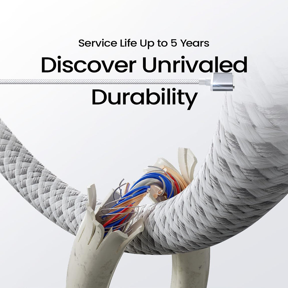 Cablu Incarcare USB-C - MagSafe 3 Lisen, 140W, 2m, Argintiu YL0123070001