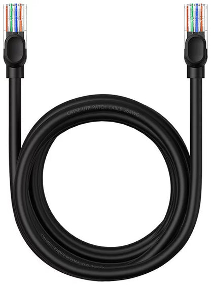 Cablu Retea Baseus, UTP, Cat5, 3m, Negru B00133206111-04