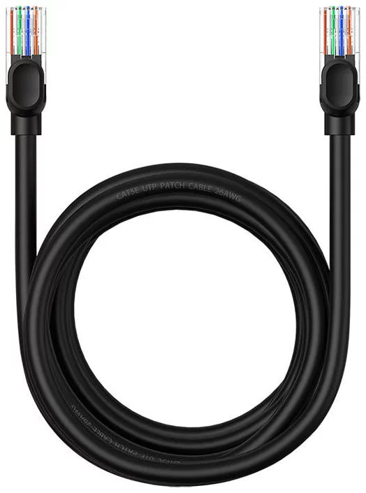 Cablu Retea Baseus, UTP, Cat5, 3m, Negru B00133206111-04