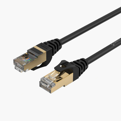 Cablu Retea Orico PUG-C7, UTP, Cat7, 0.5m, Negru