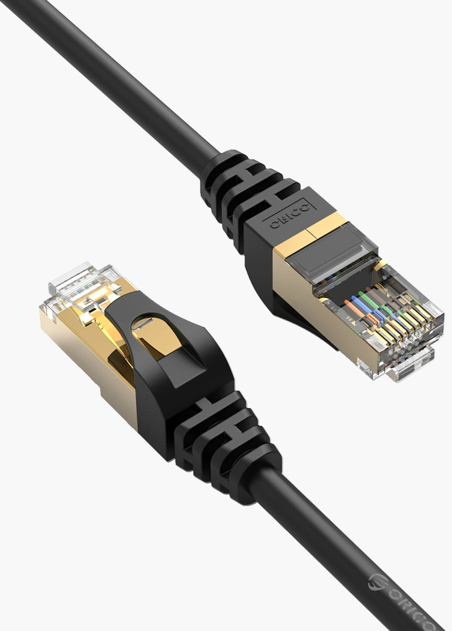Cablu Retea Orico PUG-C7, UTP, Cat7, 5m, Negru