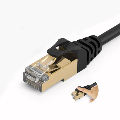 Cablu Retea Orico PUG-C7, UTP, Cat7, 0.5m, Negru