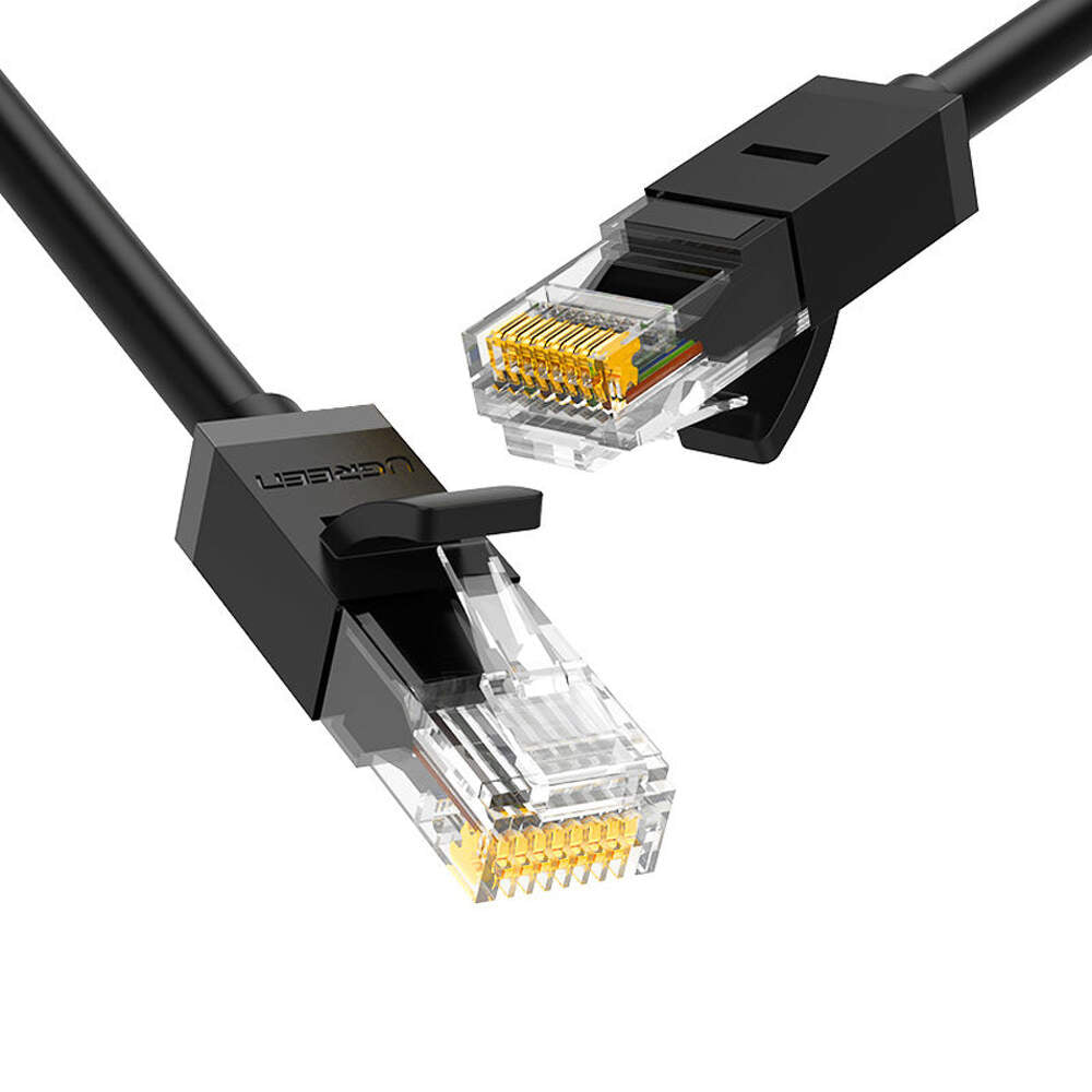 Cablu Retea UGREEN NW102, UTP, Cat6, 0.5m, Negru