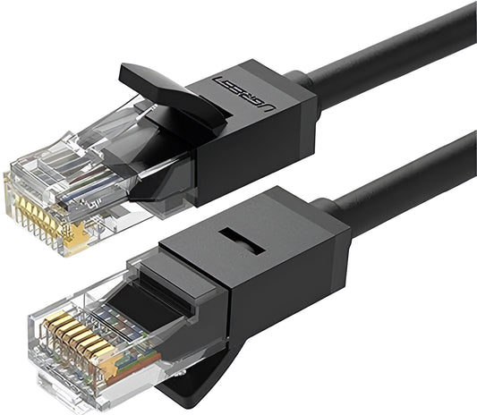 Cablu Retea UGREEN NW102, UTP, Cat6, 5m, Negru