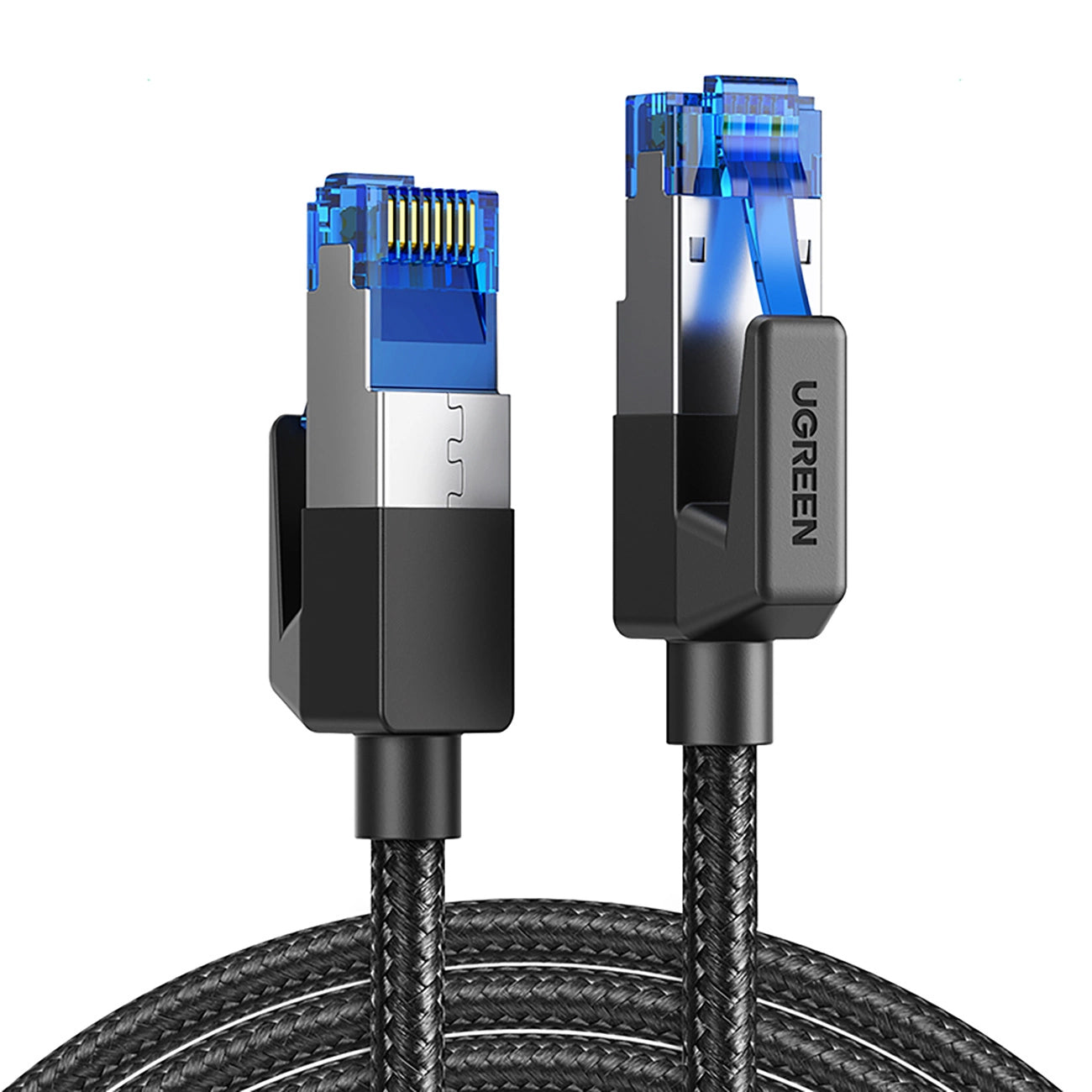 Cablu Retea UGREEN NW153, UTP, Cat8, 1.5m, Negru