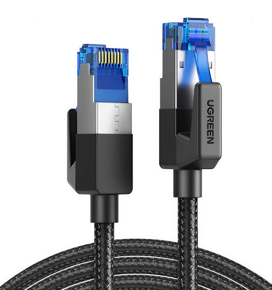 Cablu Retea UGREEN NW153, UTP, Cat8, 1m, Negru