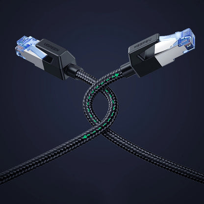 Cablu Retea UGREEN NW153, UTP, Cat8, 1.5m, Negru