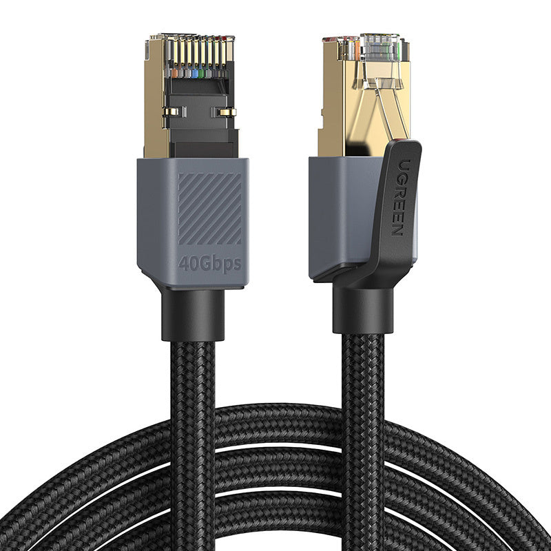 Cablu Retea UGREEN NW343, UTP, Cat8, 1m, Negru
