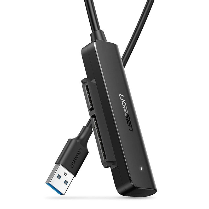 Cablu UGREEN CM321, USB-A 3.0 - SATA 2.5inch, 0.5m, Negru