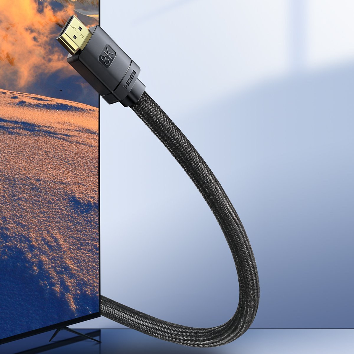 Cablu Video Baseus High Definition, HDMI - HDMI, 8K, 2m, Negru CAKGQ-K01