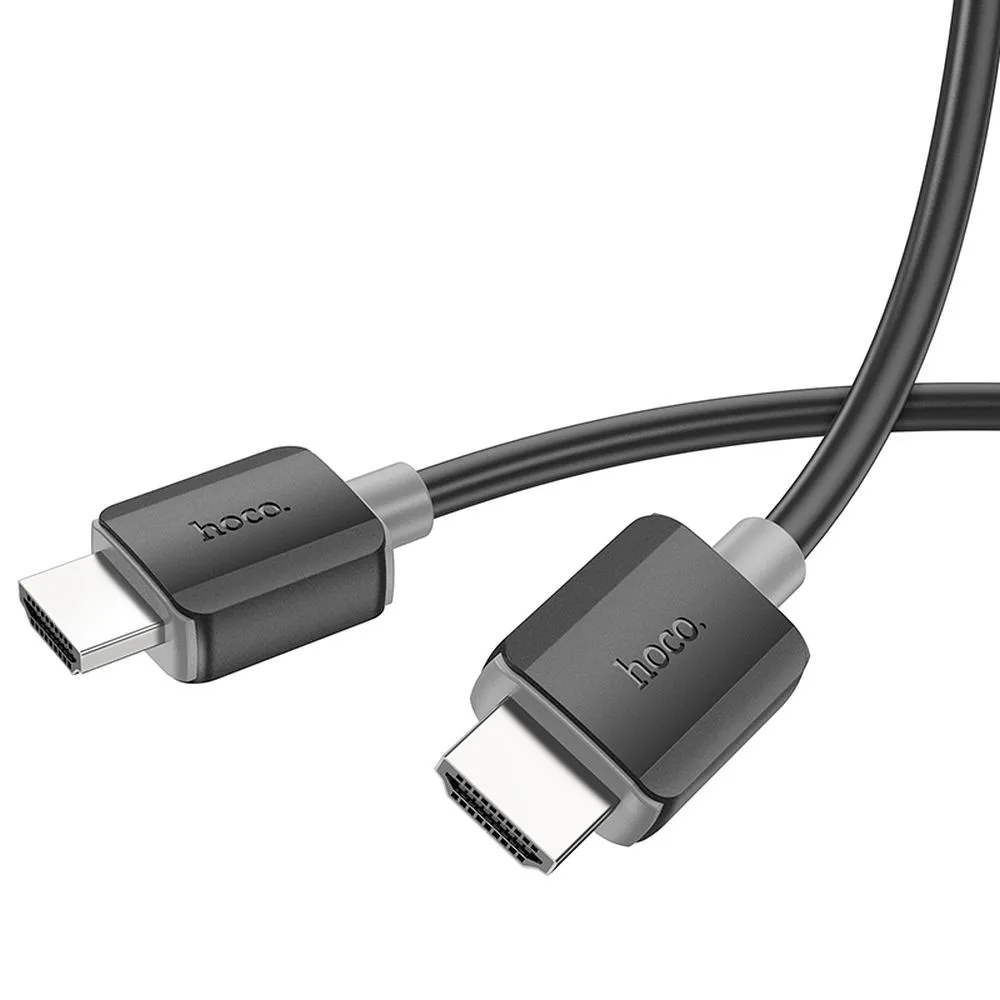 Cablu Video HOCO US08, HDMI - HDMI, 4K, 2m, Negru