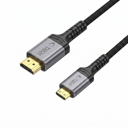 Cablu Video Tech-Protect Ultraboost 2, miniHDMI - HDMI, 8K, 2m, Negru