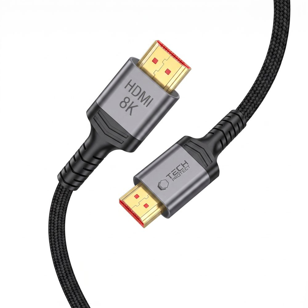 Cablu Video Tech-Protect Ultraboost 2, HDMI - HDMI, 8K, 3m, Negru