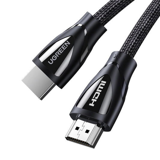 Cablu Video UGREEN HD140, HDMI - HDMI, 8K, 1m, Negru