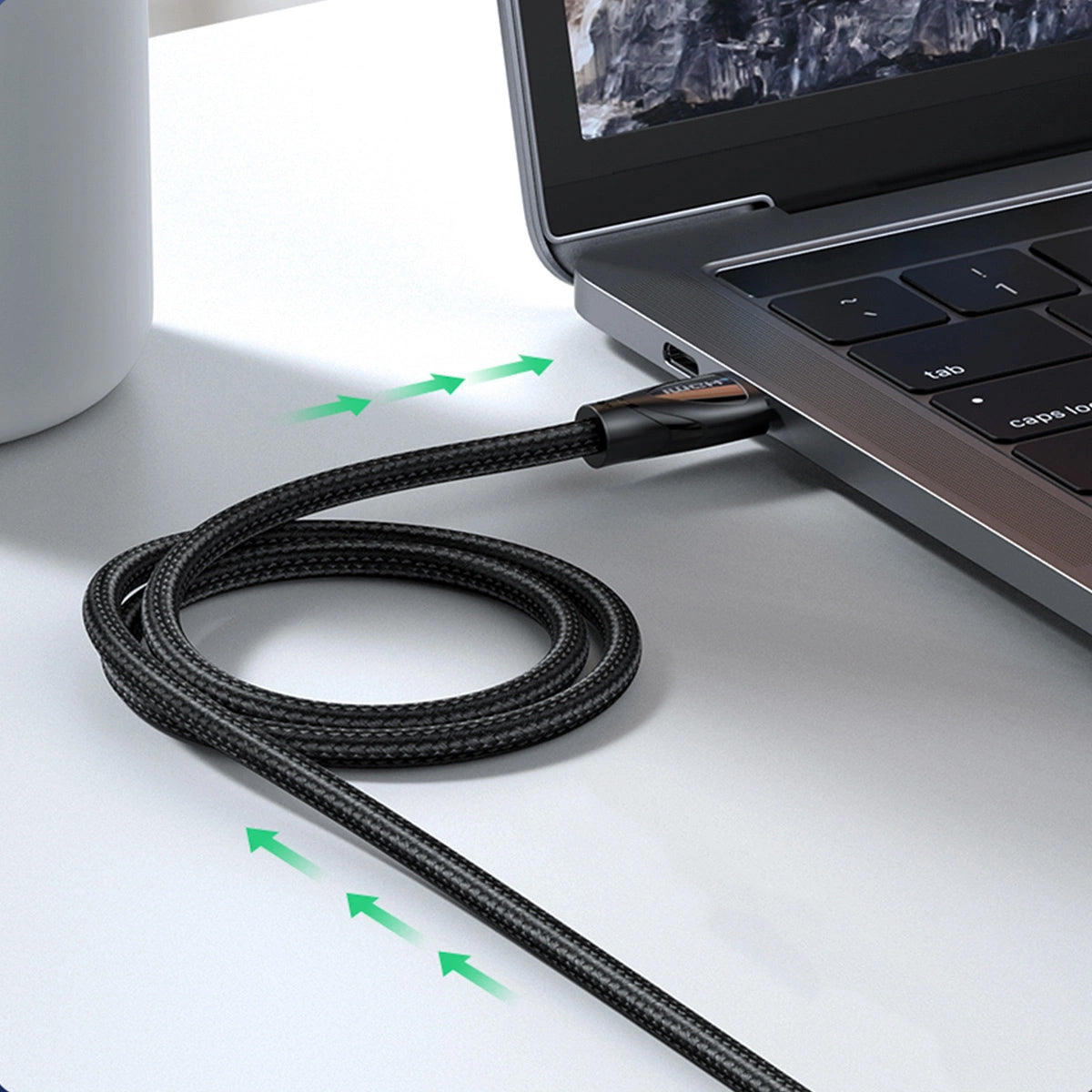 Cablu Video UGREEN HD140, HDMI - HDMI, 8K, 1.5m, Negru