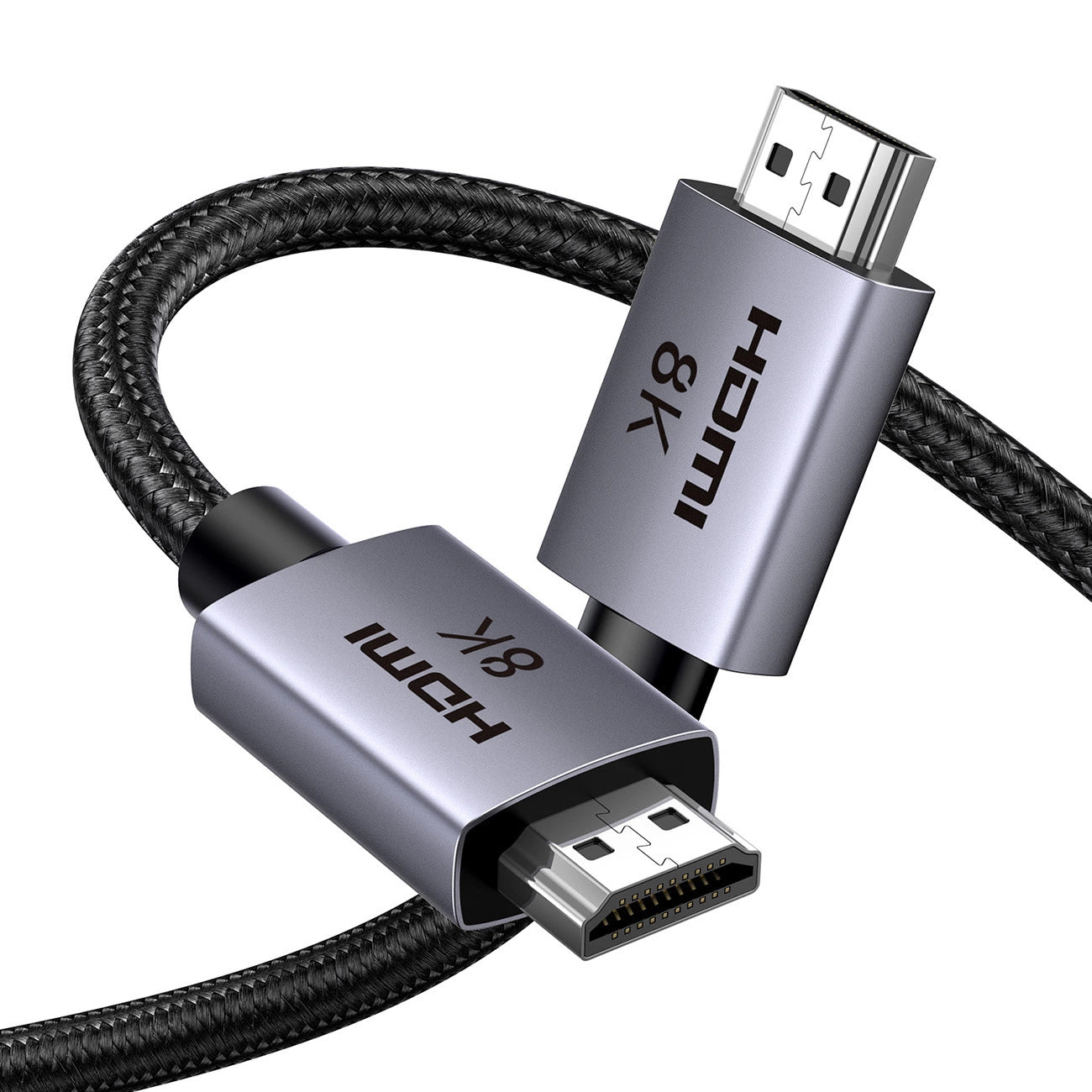 Cablu Video UGREEN HD171, HDMI - HDMI, 8K, 1m, Negru