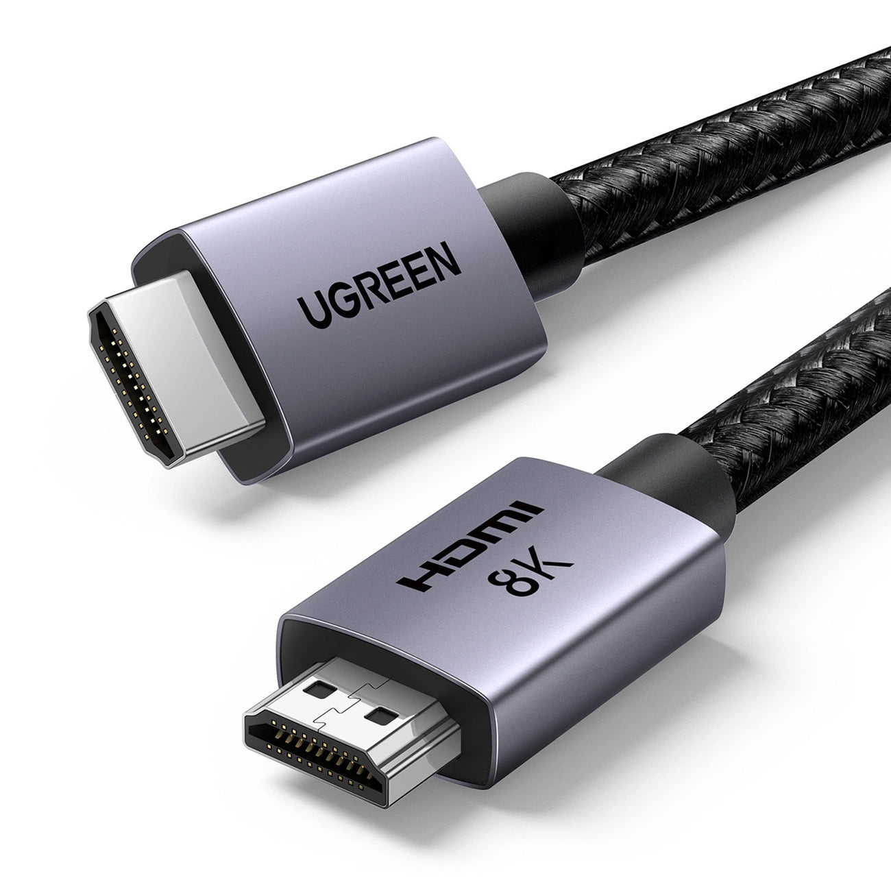 Cablu Video UGREEN HD171, HDMI - HDMI, 8K, 1m, Negru