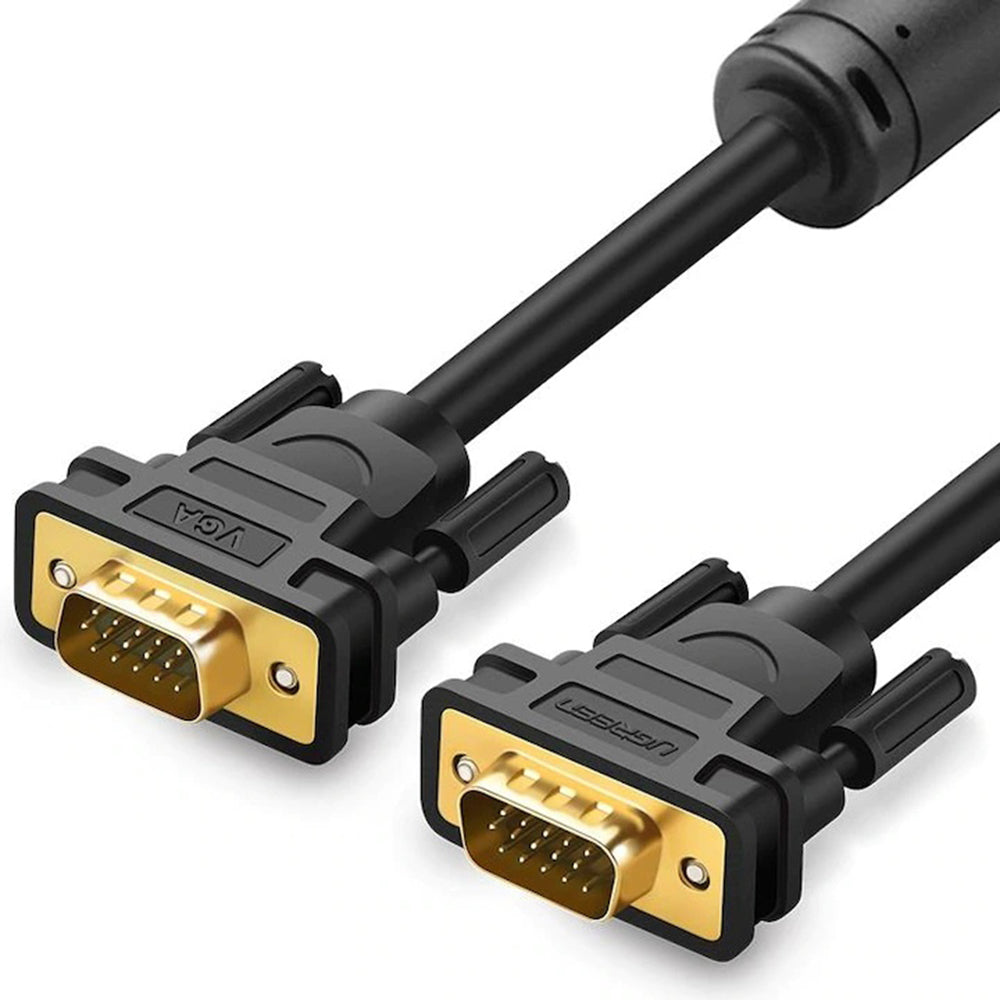 Cablu Video UGREEN VG101 (11633), VGA - VGA, 10m, Negru