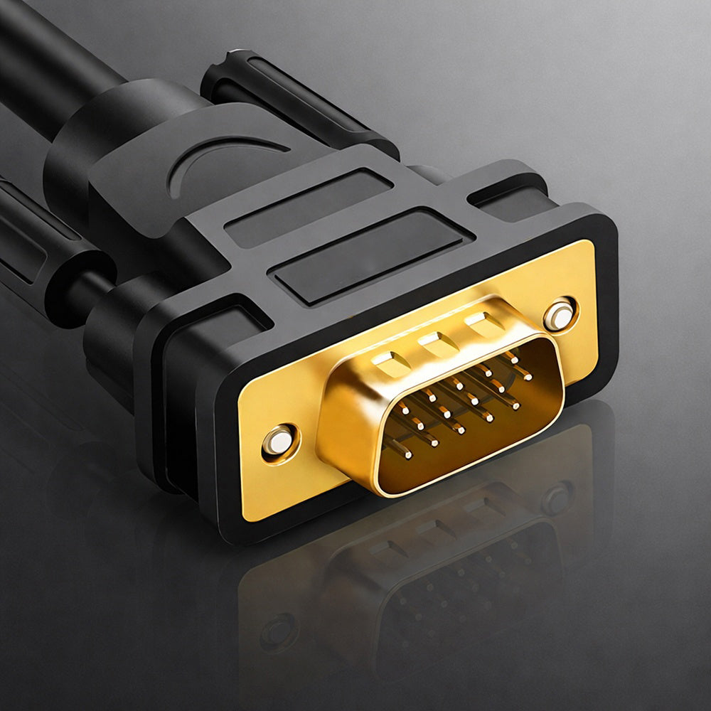 Cablu Video UGREEN VG101 (11633), VGA - VGA, 10m, Negru
