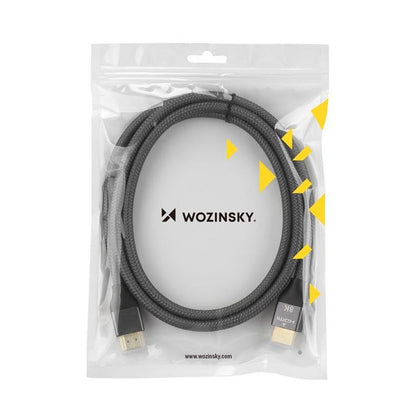 Cablu Video WZK Ultraboost, HDMI - HDMI, 8K, 3m, Gri WHDMI-30