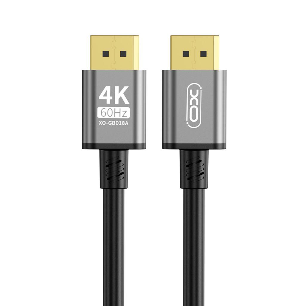 Cablu Video XO Design GB018A, DisplayPort - DisplayPort, 4K, 3m, Negru