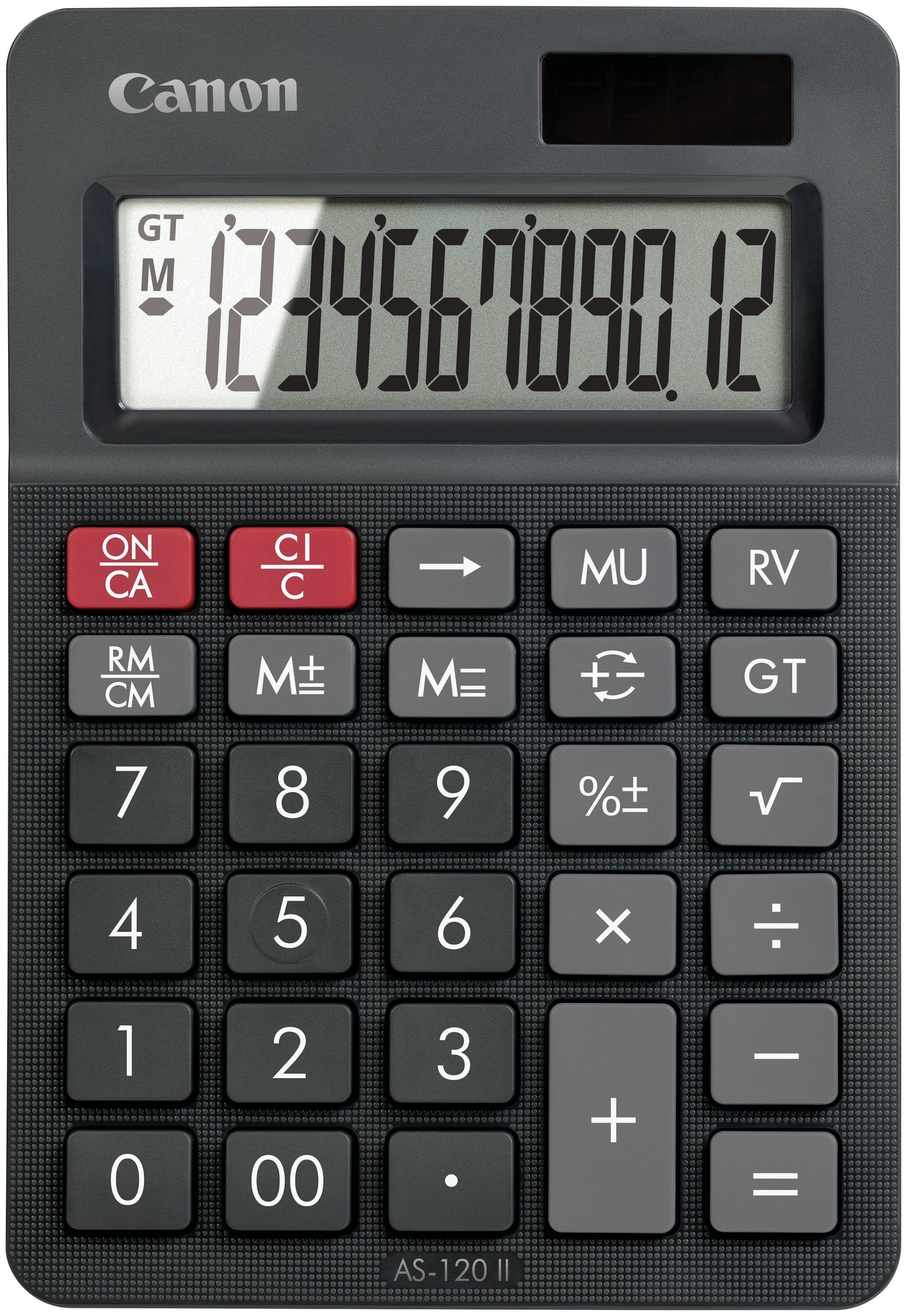 Calculator Birou Canon AS-120 II, Negru CANAS120IIDBL