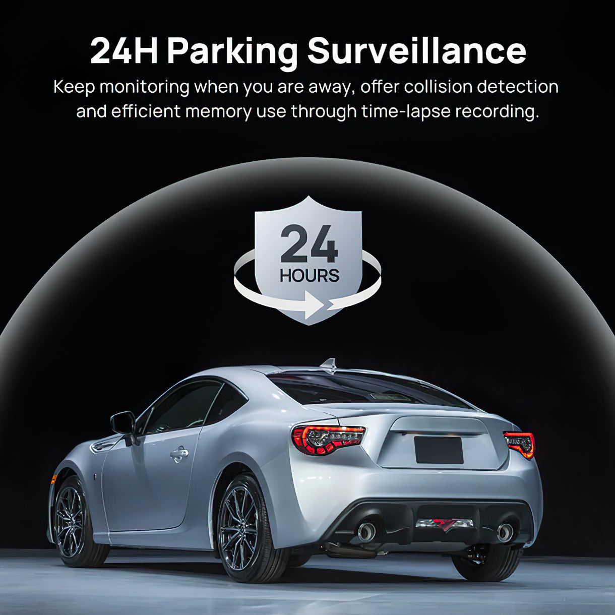 Camera Auto 70mai Dash Cam A510, 3K, GPS, Wi-Fi, Afisaj 2inch 2AOK9-A510